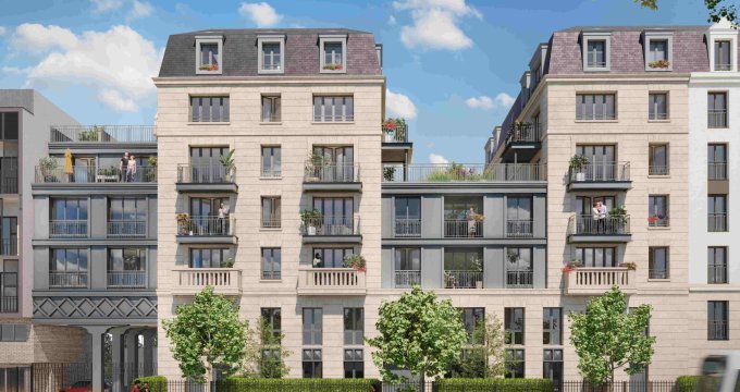 Achat / Vente programme immobilier neuf Clamart Pavé Blanc à 2 min à pied du T6 (92140) - Réf. 8695