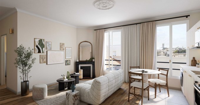 Achat / Vente programme immobilier neuf Levallois-Perret réhabilitation à 15min des quais de Seine (92300) - Réf. 12955