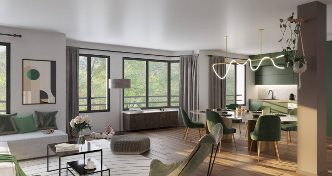 Achat / Vente programme immobilier neuf Paris 12 à proximité du Tram et Metro Portes de Charenton (75012) - Réf. 8419