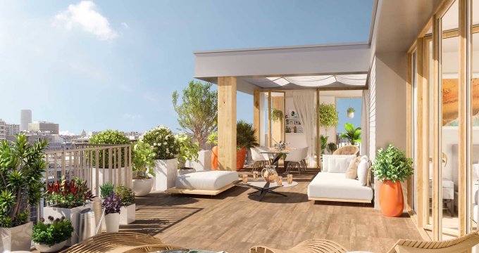 Achat / Vente programme immobilier neuf Paris 13 proche bibliothèque François Mitterrand (75013) - Réf. 6176