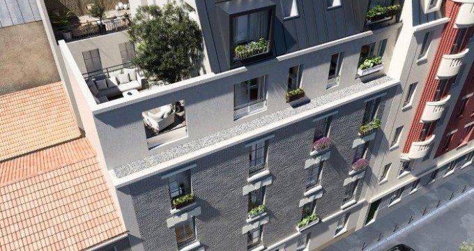 Achat / Vente programme immobilier neuf Paris 19 réhabilitation proche RER E et métro 7 (75019) - Réf. 8650