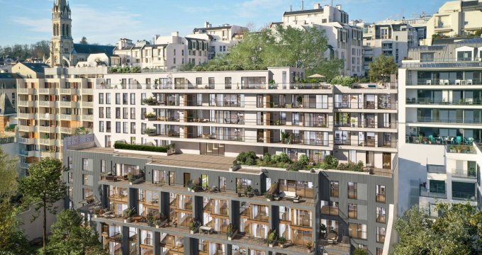 Achat / Vente programme immobilier neuf Saint-Cloud à 3 minutes à pied du tram T2 (92210) - Réf. 8456