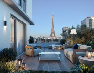 Achat / Vente programme immobilier neuf Paris 15 proche métro Bir-Hakeim (75015) - Réf. 7442