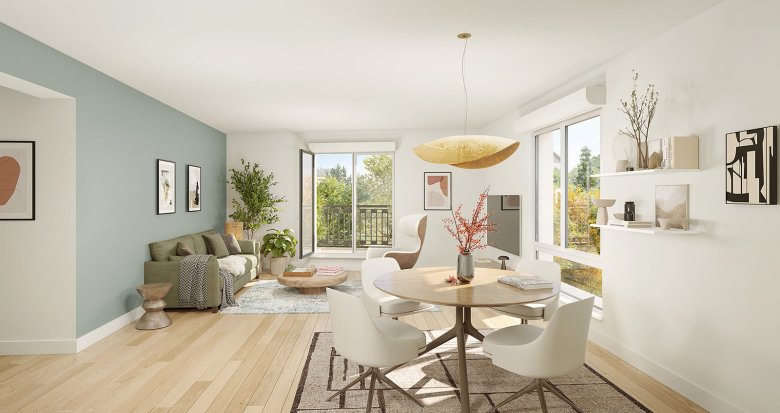 Achat / Vente programme immobilier neuf Antony secteur résidentiel à 9 min de marche de la gare RER B (92160) - Réf. 13472