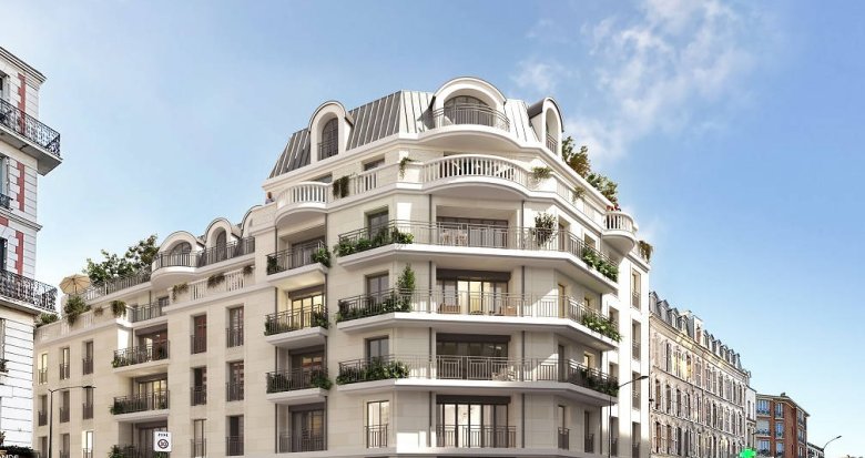 Achat / Vente programme immobilier neuf Asnières-sur-Seine à 6 min à pied du métro Ligne 13 (92600) - Réf. 11387