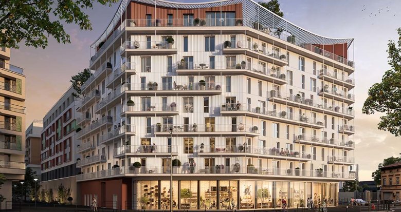 Achat / Vente programme immobilier neuf Bois-Colombes à 10 min à pied du métro (92270) - Réf. 7463