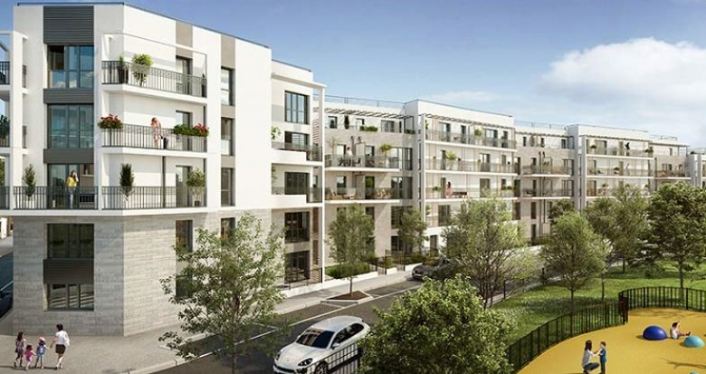 Achat / Vente programme immobilier neuf Bois-Colombes au coeur de l'écoquartier Pompidou Le Mignon (92270) - Réf. 5592