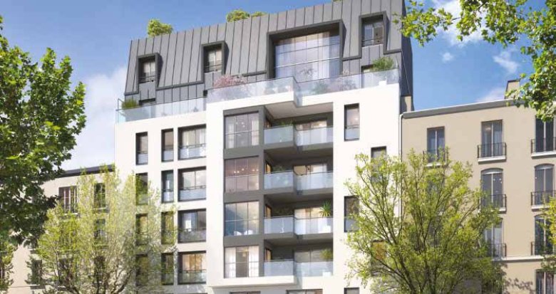 Achat / Vente programme immobilier neuf Boulogne-Billancourt à 5 min à pied de Porte de Saint-Cloud (92100) - Réf. 7234