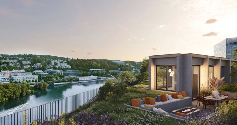 Achat / Vente programme immobilier neuf Boulogne-Billancourt éco-quartier Rives de Seine (92100) - Réf. 13836