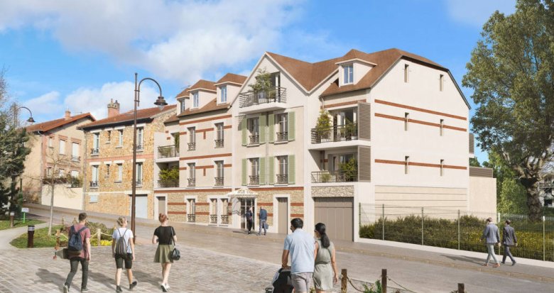 Achat / Vente programme immobilier neuf Châtenay-Malabry proche Domaine de Sceaux (92290) - Réf. 6385