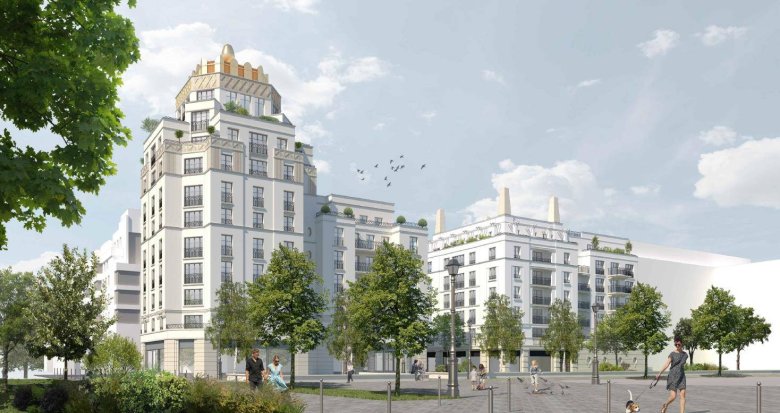 Achat / Vente programme immobilier neuf Clamart au coeur du nouveau quartier Grand Canal (92140) - Réf. 6425