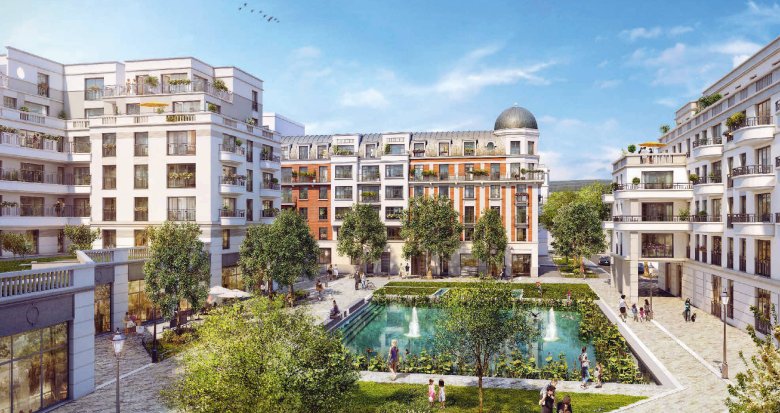 Achat / Vente programme immobilier neuf Clamart au cœur du quartier Grand Canal (92140) - Réf. 7007