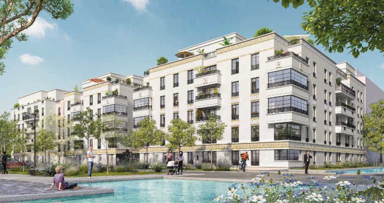Achat / Vente programme immobilier neuf Clamart au cœur du quartier Grand Canal (92140) - Réf. 7007