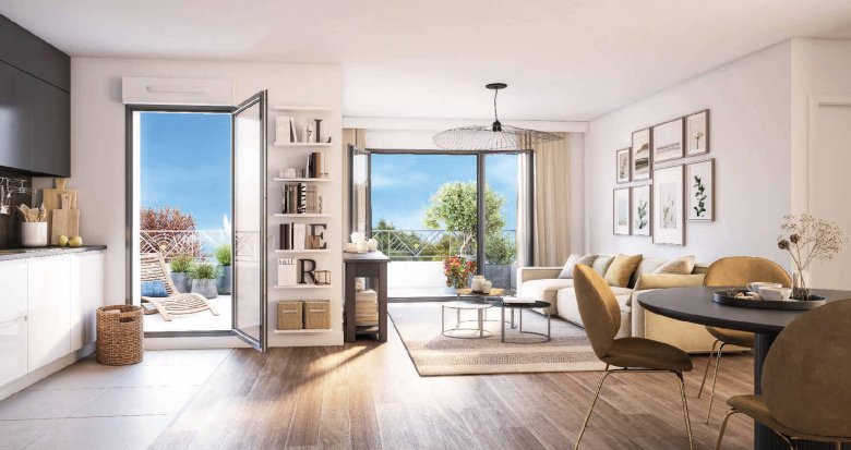 Achat / Vente programme immobilier neuf Clamart au cœur du quartier Grand Canal (92140) - Réf. 7007