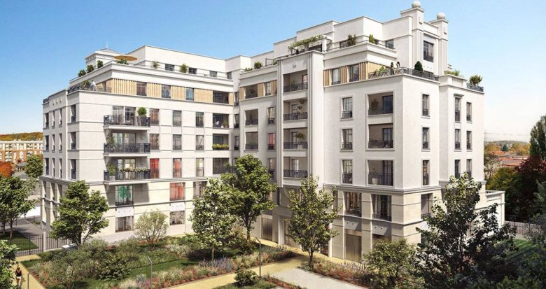 Achat / Vente programme immobilier neuf Clamart quartier Grand Canal proche des commerces (92140) - Réf. 7009