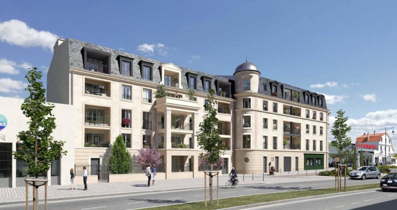 Achat / Vente programme immobilier neuf Clamart quartier Petit-Clamart à 500m du tramway T6 (92140) - Réf. 8153