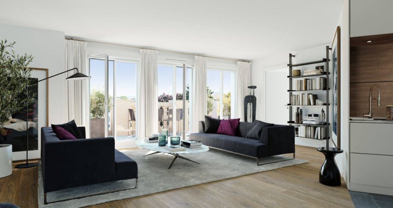 Achat / Vente programme immobilier neuf Clamart quartier Petit-Clamart à 500m du tramway T6 (92140) - Réf. 8153