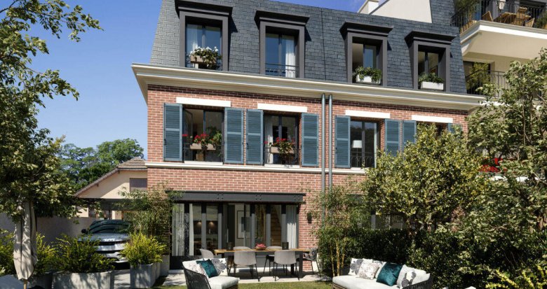 Achat / Vente programme immobilier neuf Clamart quartier Petit-Clamart à 500m du tramway T6 (92140) - Réf. 8153