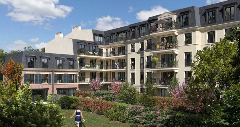 Achat / Vente programme immobilier neuf Clamart quartier Petit-Clamart à 500m du tramway T6 (92140) - Réf. 8153