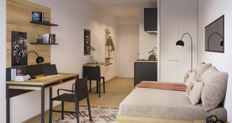 Achat / Vente programme immobilier neuf Colombes à résidence étudiante 5 min à pied du tramway ligne 2 (92700) - Réf. 12615