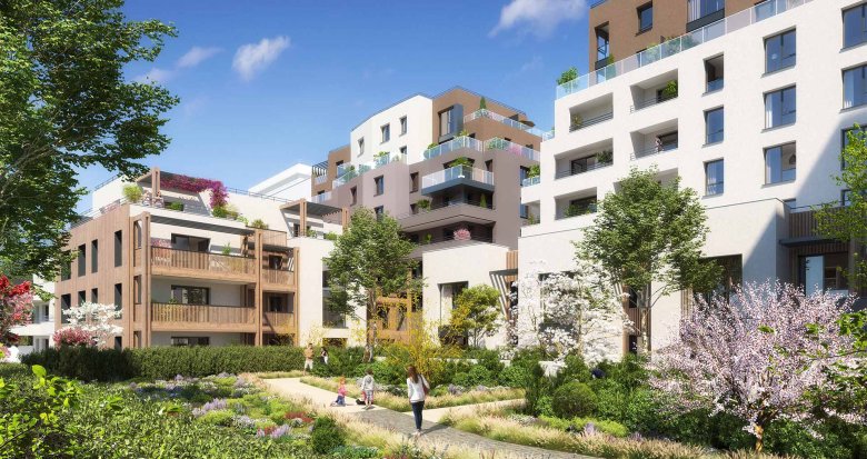 Achat / Vente programme immobilier neuf Colombes proche du métro 13 et Transilien J (92700) - Réf. 6403