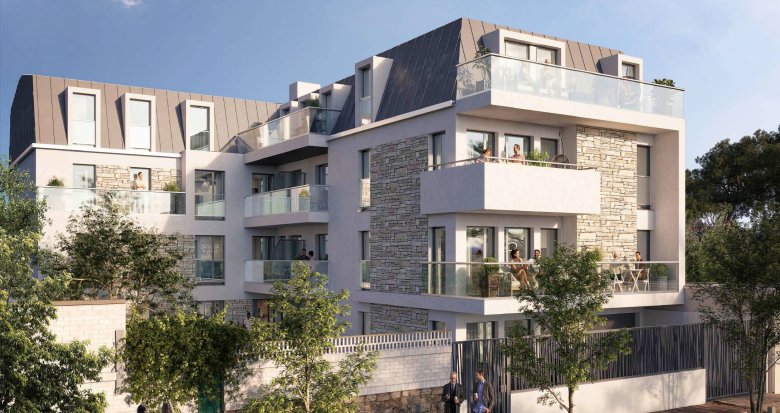 Achat / Vente programme immobilier neuf La Garenne Colombe entre le marché et la gare Transilien J et L (92250) - Réf. 7032