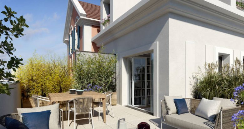 Achat / Vente programme immobilier neuf Le Plessis-Robinson au coeur du quartier Descartes (92350) - Réf. 5933