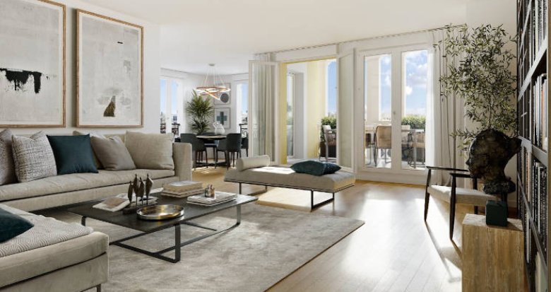 Achat / Vente programme immobilier neuf Le Plessis-Robinson au coeur du quartier Descartes (92350) - Réf. 5933