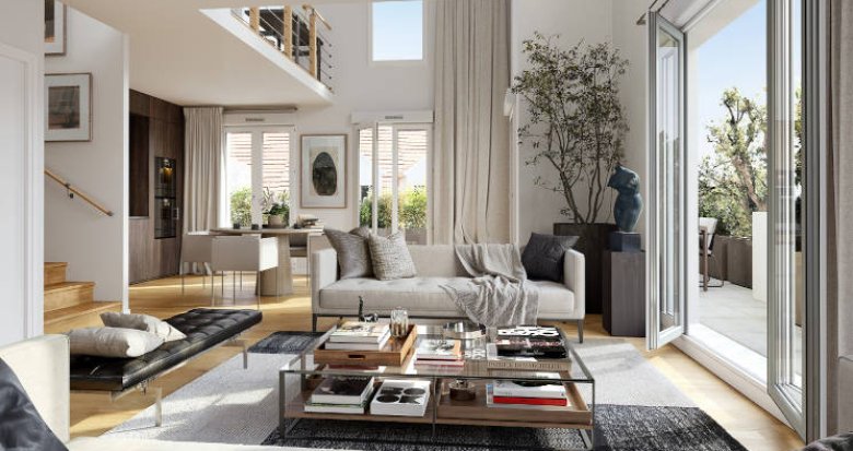 Achat / Vente programme immobilier neuf Le Plessis-Robinson au coeur du quartier Descartes (92350) - Réf. 5933