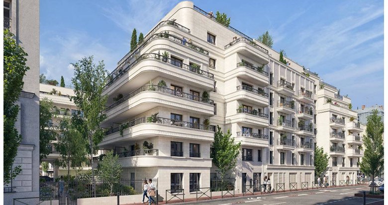 Achat / Vente programme immobilier neuf Levallois-Perret à 3 minutes à pied du métro ligne 3 (92300) - Réf. 12608