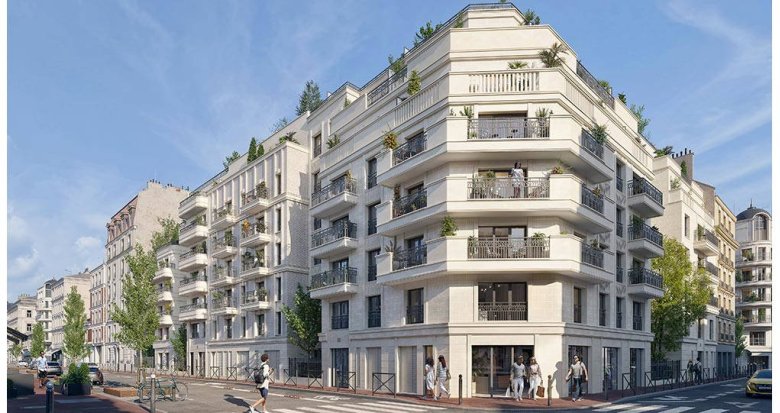 Achat / Vente programme immobilier neuf Levallois-Perret à 3 minutes à pied du métro ligne 3 (92300) - Réf. 12608