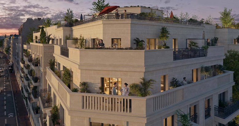 Achat / Vente programme immobilier neuf Levallois-Perret à 3 minutes à pied du métro ligne 3 (92300) - Réf. 12608