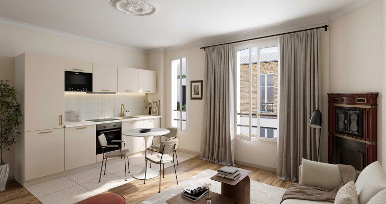 Achat / Vente programme immobilier neuf Levallois-Perret réhabilitation à 15min des quais de Seine (92300) - Réf. 12955