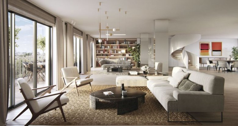 Achat / Vente programme immobilier neuf Neuilly-sur-Seine à 12 min à pied du métro 3 (92200) - Réf. 13095