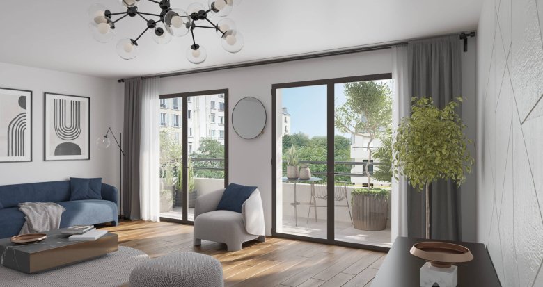 Achat / Vente programme immobilier neuf Paris 12 à proximité du Tram et Metro Portes de Charenton (75012) - Réf. 8419