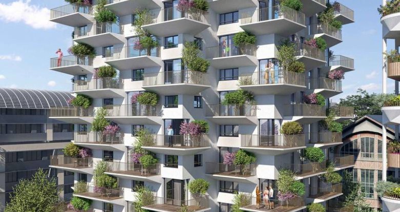 Achat / Vente programme immobilier neuf Paris 13 au cœur du quartier Masséna (75013) - Réf. 6190