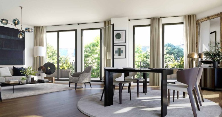 Achat / Vente programme immobilier neuf Paris 17 à deux pas du métro 13 (75017) - Réf. 8534