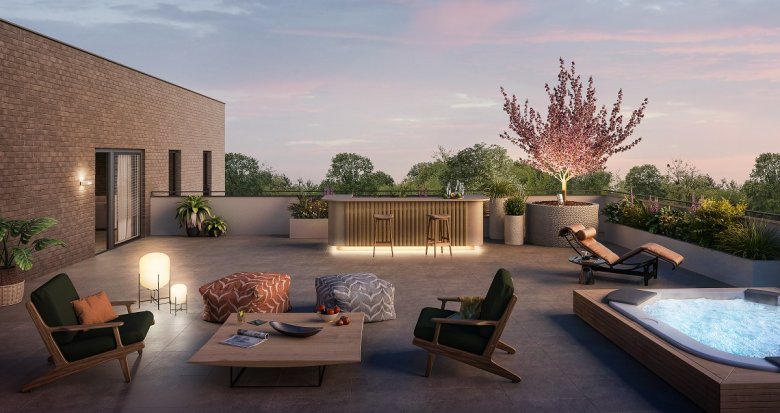 Achat / Vente programme immobilier neuf Rueil-Malmaison au coeur du quartier Richelieu-Châtaigneraie (92500) - Réf. 6350