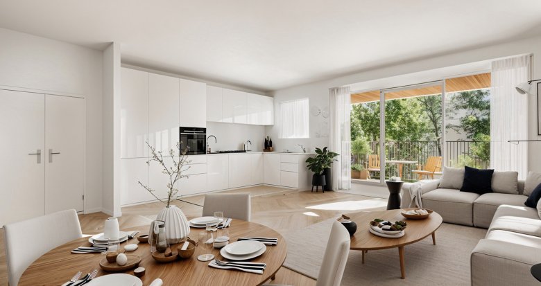 Achat / Vente programme immobilier neuf Suresnes à proximité immédiate du tramway T2 (92150) - Réf. 13079
