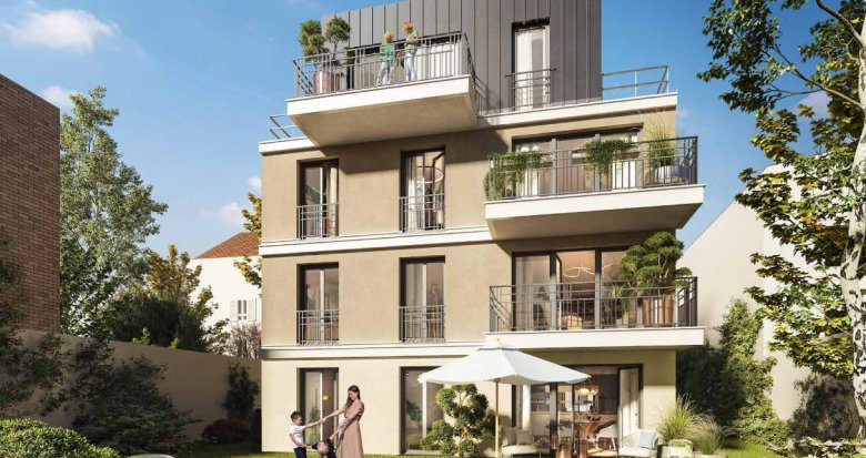 Achat / Vente programme immobilier neuf Suresnes centre ville, à 5 min du Transilien U, L et Tram 2 (92150) - Réf. 7142