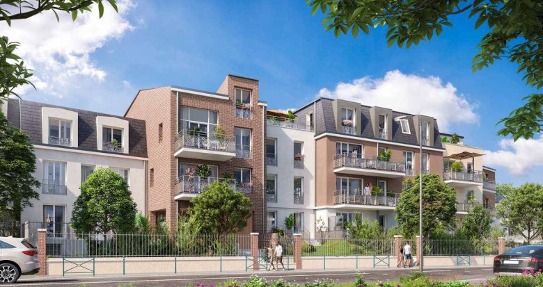 Achat / Vente programme immobilier neuf Villeneuve-la-Garenne, à 10 min du Tram 1 (92390) - Réf. 7585