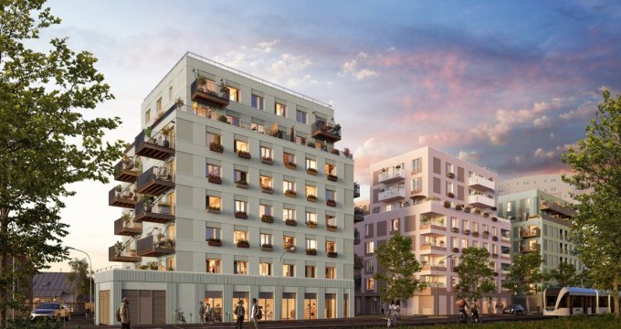 Achat / Vente programme immobilier neuf Colombes à 450m du tramway T1 (92700) - Réf. 11868