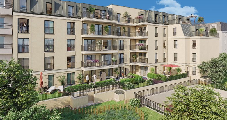 Achat / Vente programme immobilier neuf Châtenay-Malabry à 3 minutes à pied du tramway T10 (92290) - Réf. 12880
