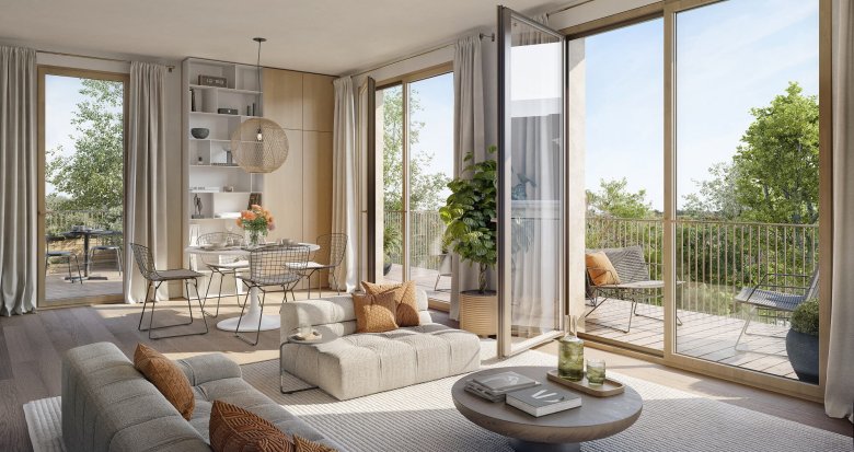 Achat / Vente programme immobilier neuf Sceaux au pied du domaine départemental (92330) - Réf. 12683